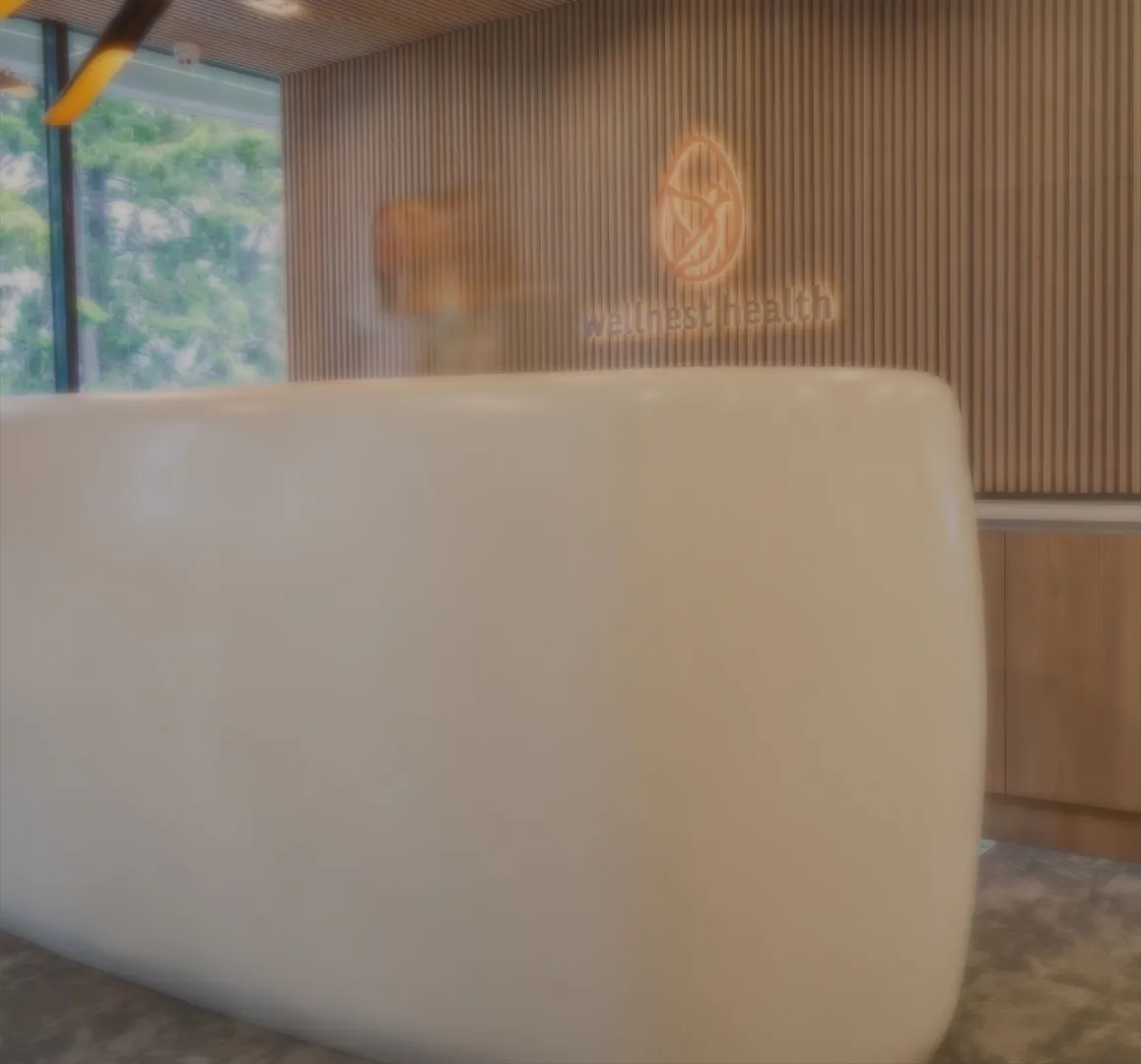 Wellnest Health reception desk